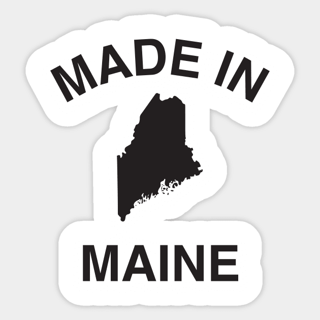 Made in Maine Sticker by elskepress